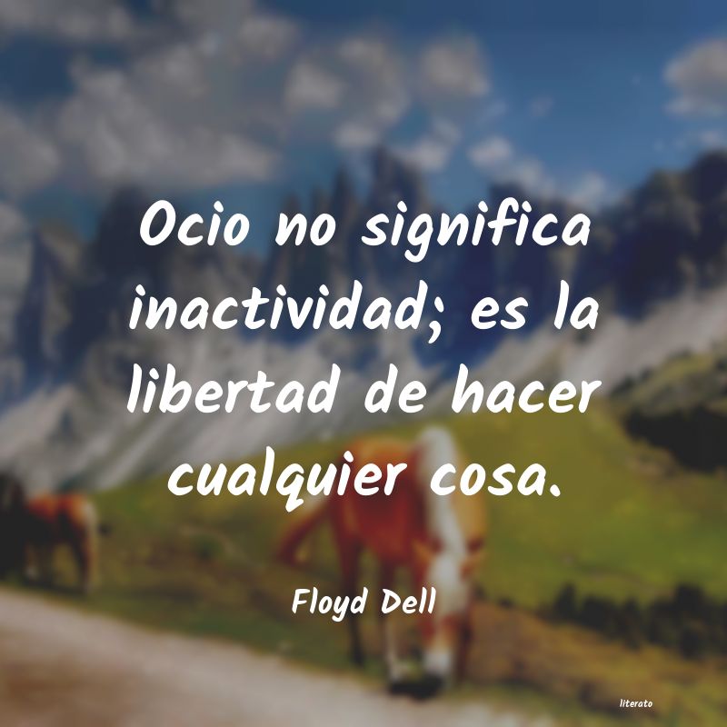 frases de Floyd Dell