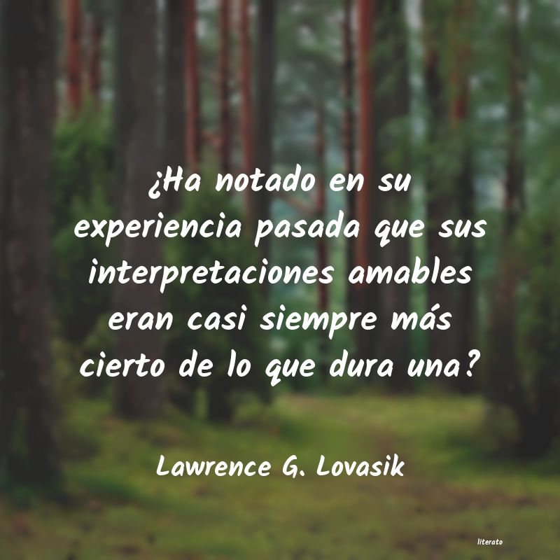 frases de Lawrence G. Lovasik