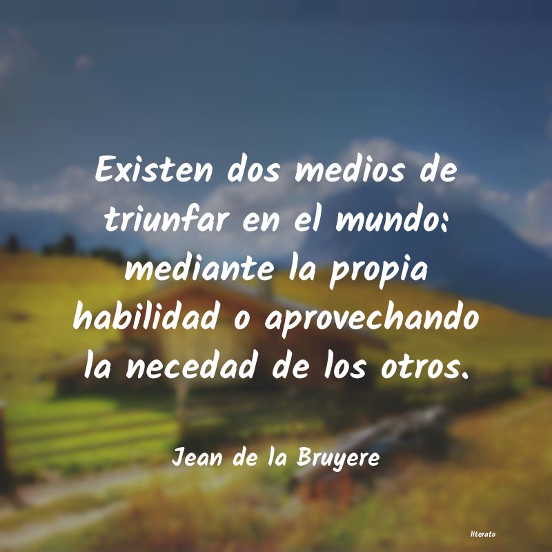frases de Jean de la Bruyere