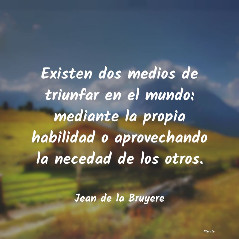 Frases de Jean de la Bruyere