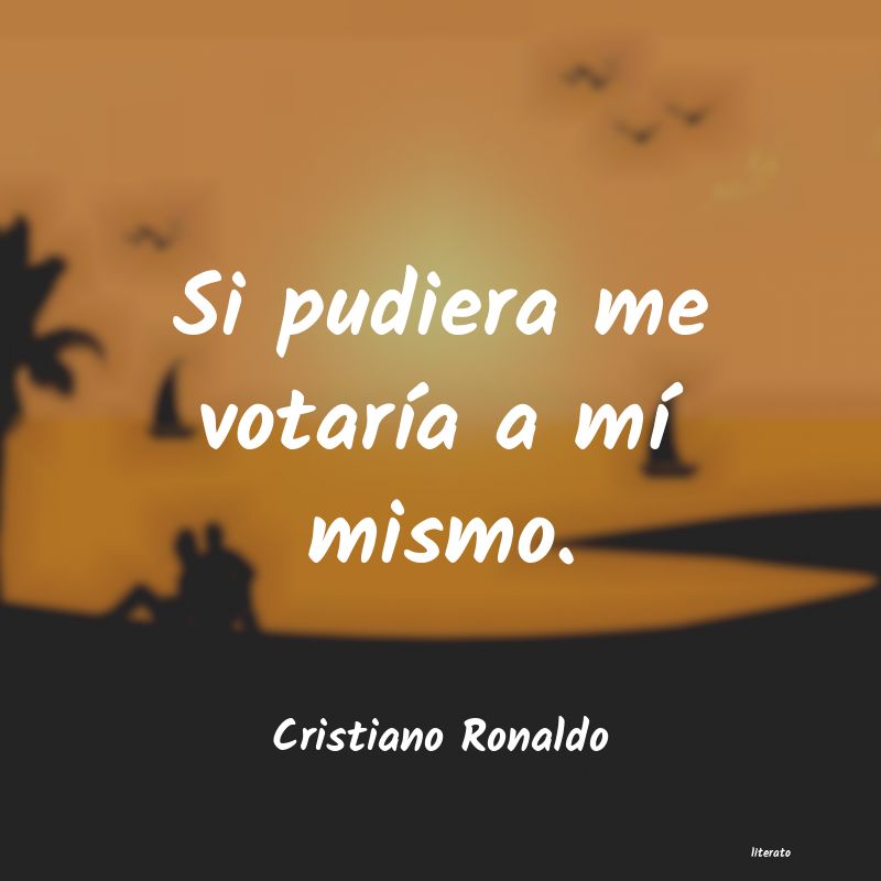 frases de Cristiano Ronaldo
