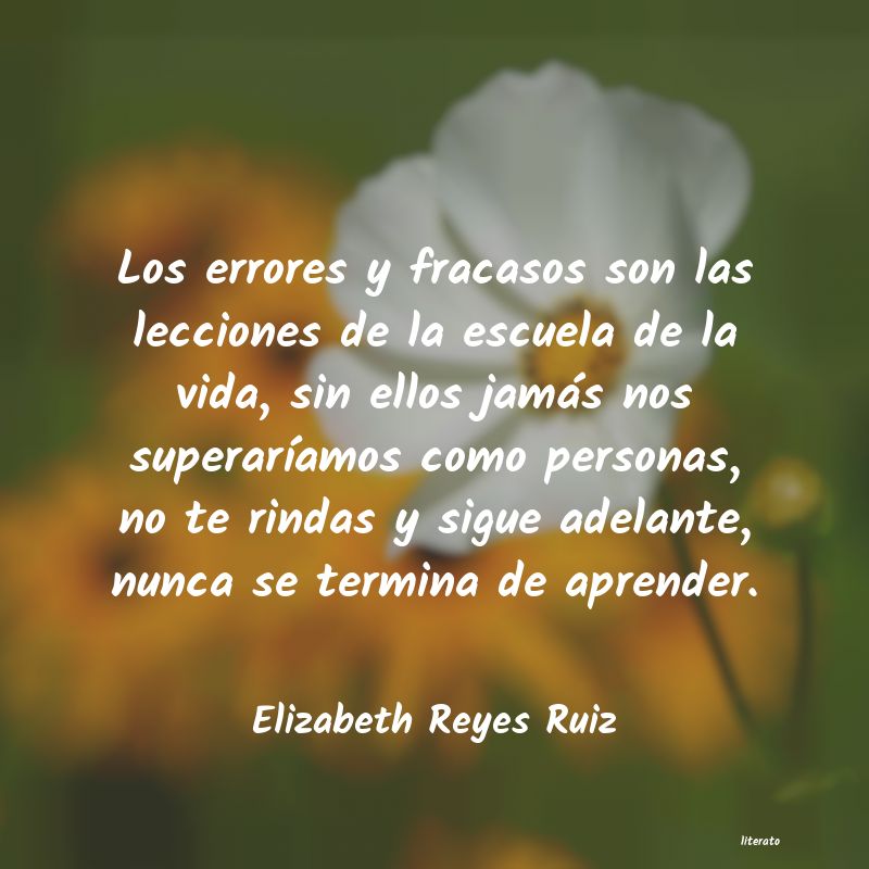 Frases de Elizabeth Reyes Ruiz