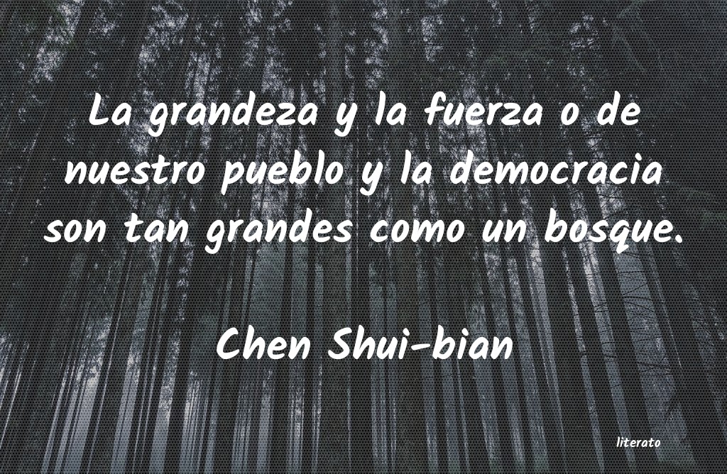 Frases de Chen Shui-bian