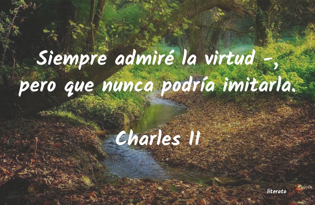 frases de Charles II