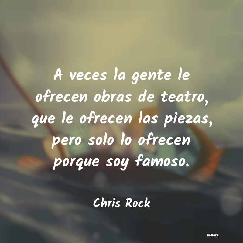 Frases de Chris Rock