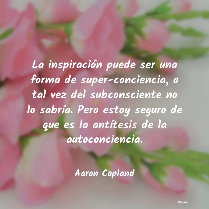 Frases de Aaron Copland