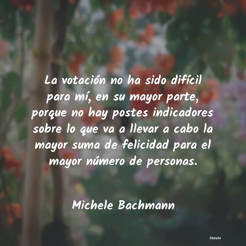 frases de Michele Bachmann