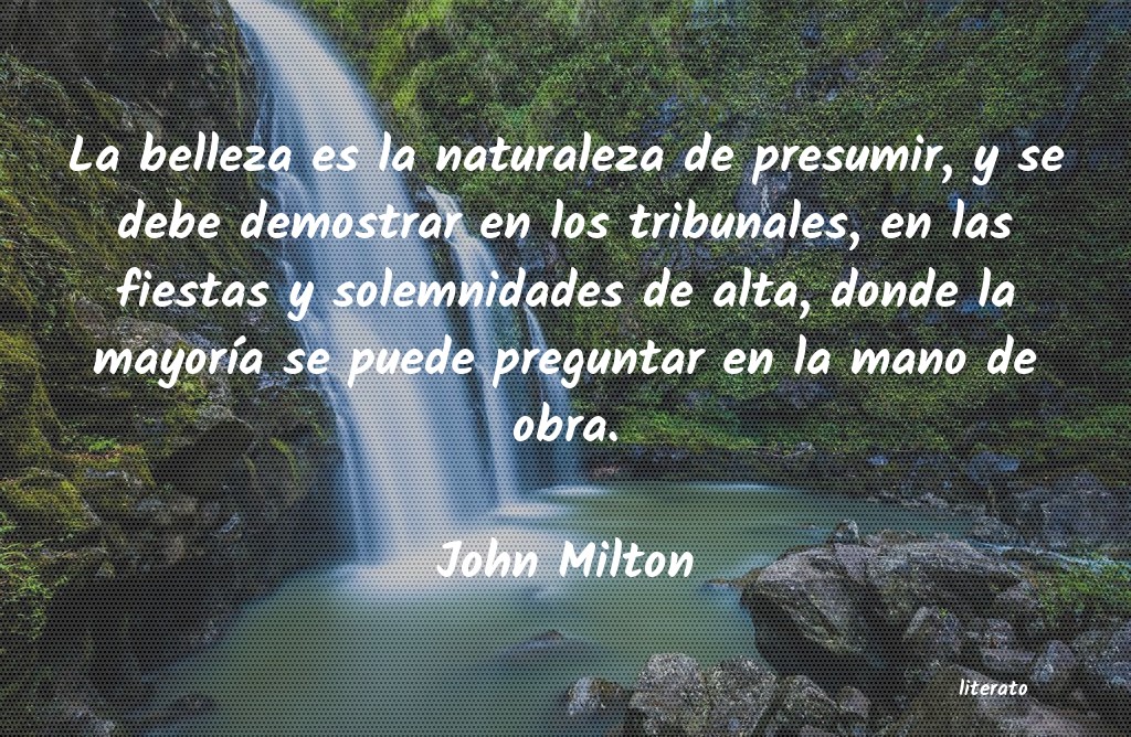 frases de John Milton