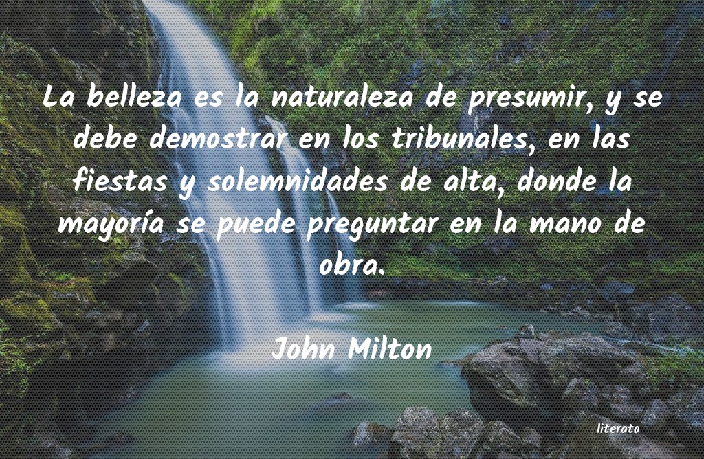 Frases de John Milton