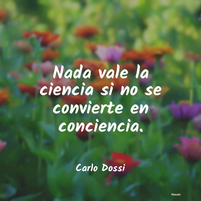 Frases de Carlo Dossi