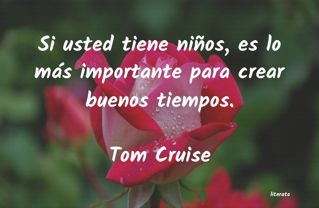 Frases de Tom Cruise