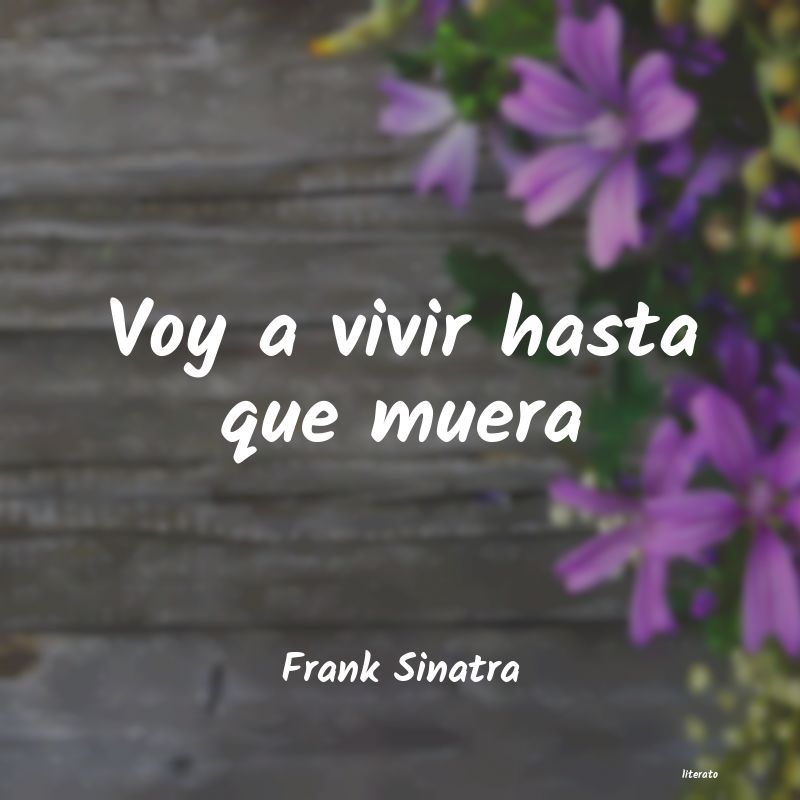 Frases de Frank Sinatra