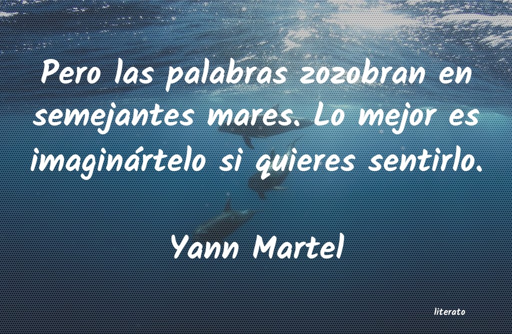 frases de Yann Martel
