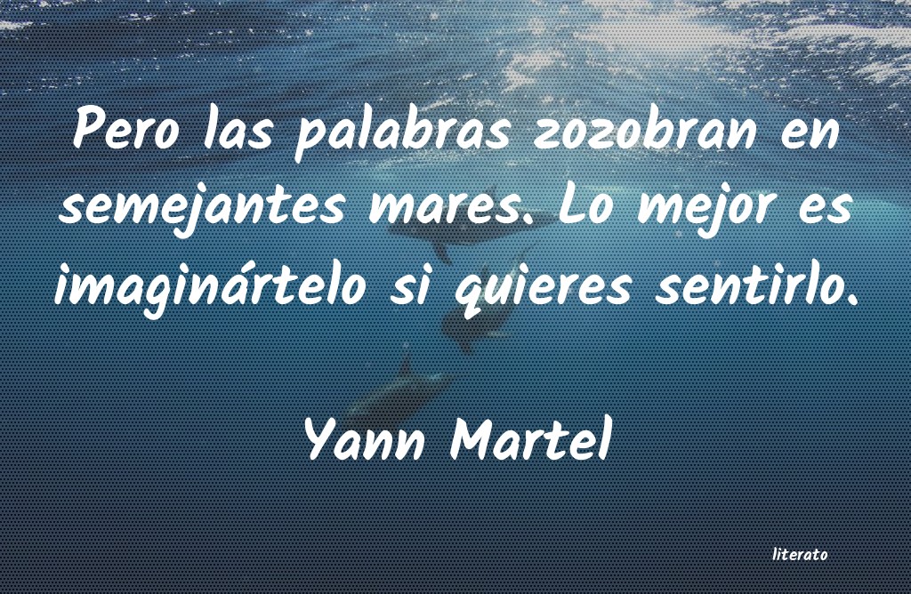 Frases de Yann Martel