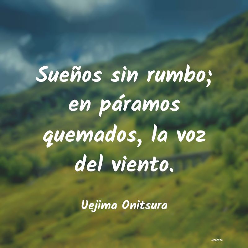 Frases de Uejima Onitsura