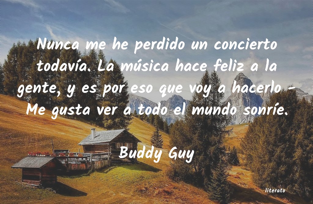 Frases de Buddy Guy