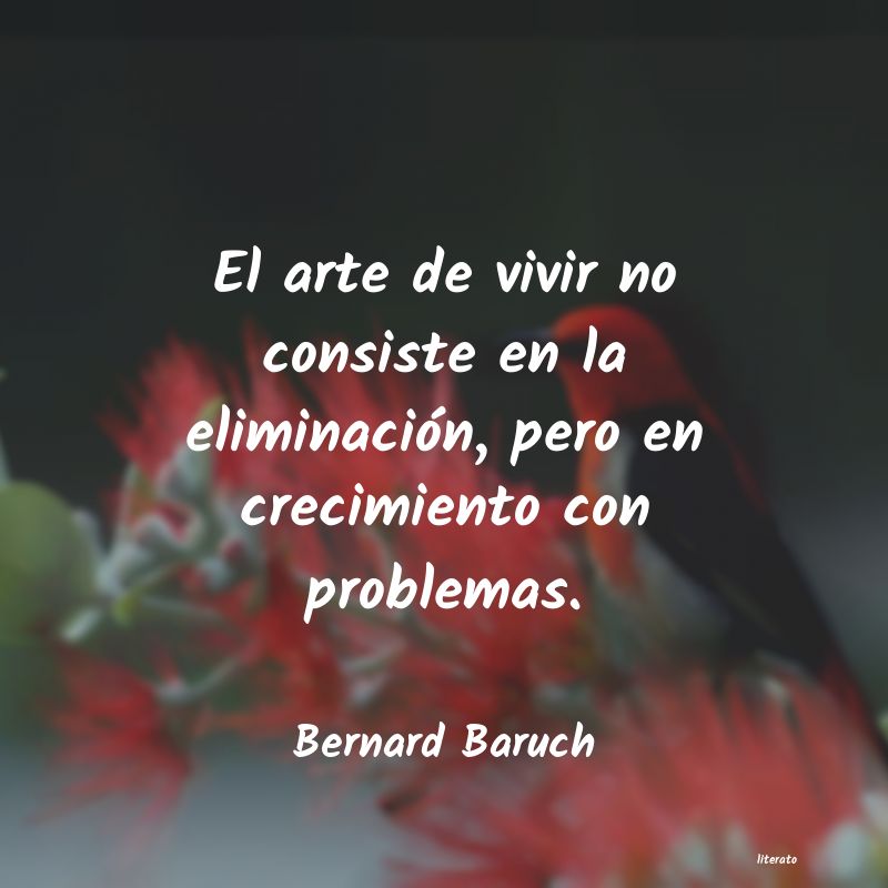 frases de Bernard Baruch