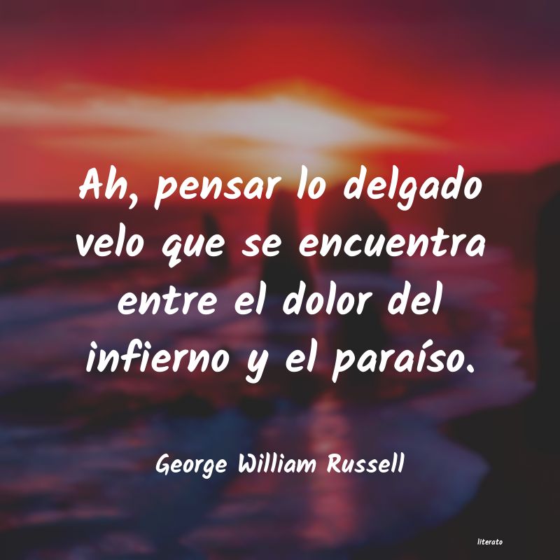 frases de George William Russell