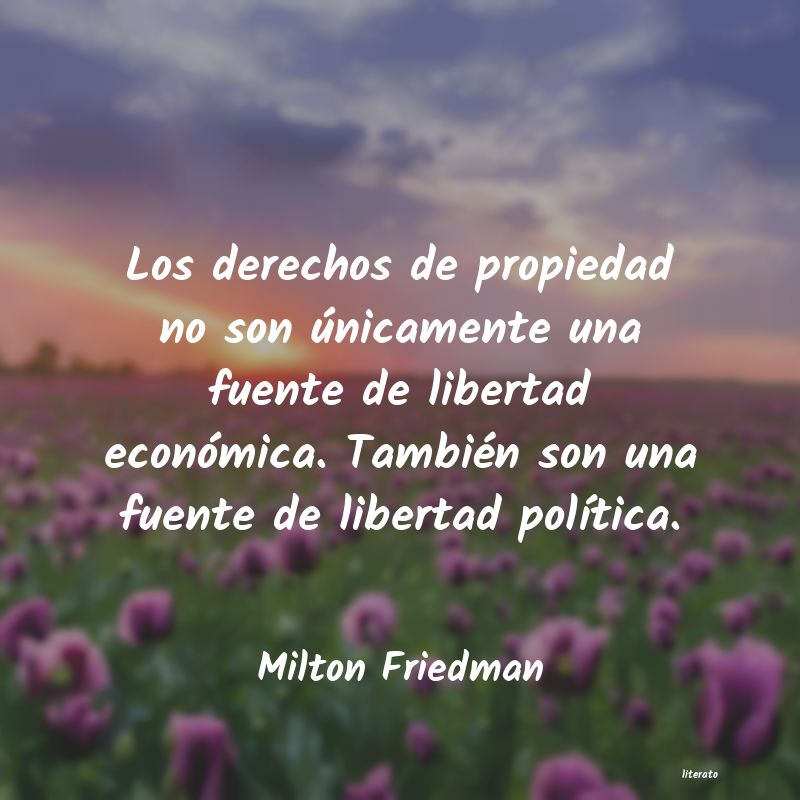 Frases de Milton Friedman