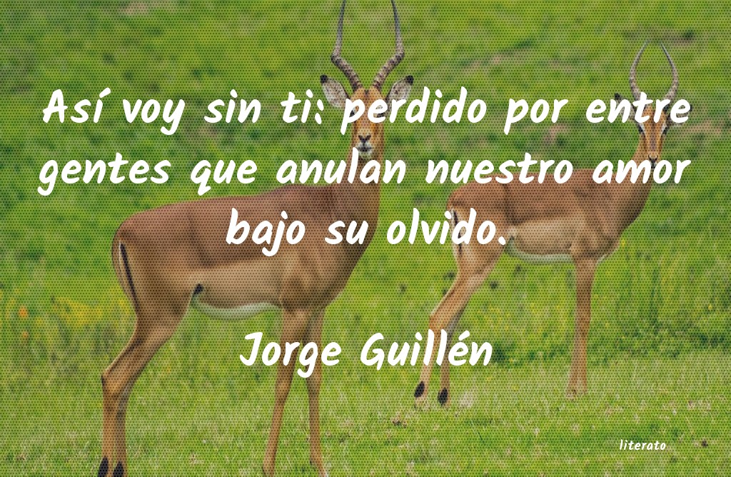 Frases de Jorge Guillén