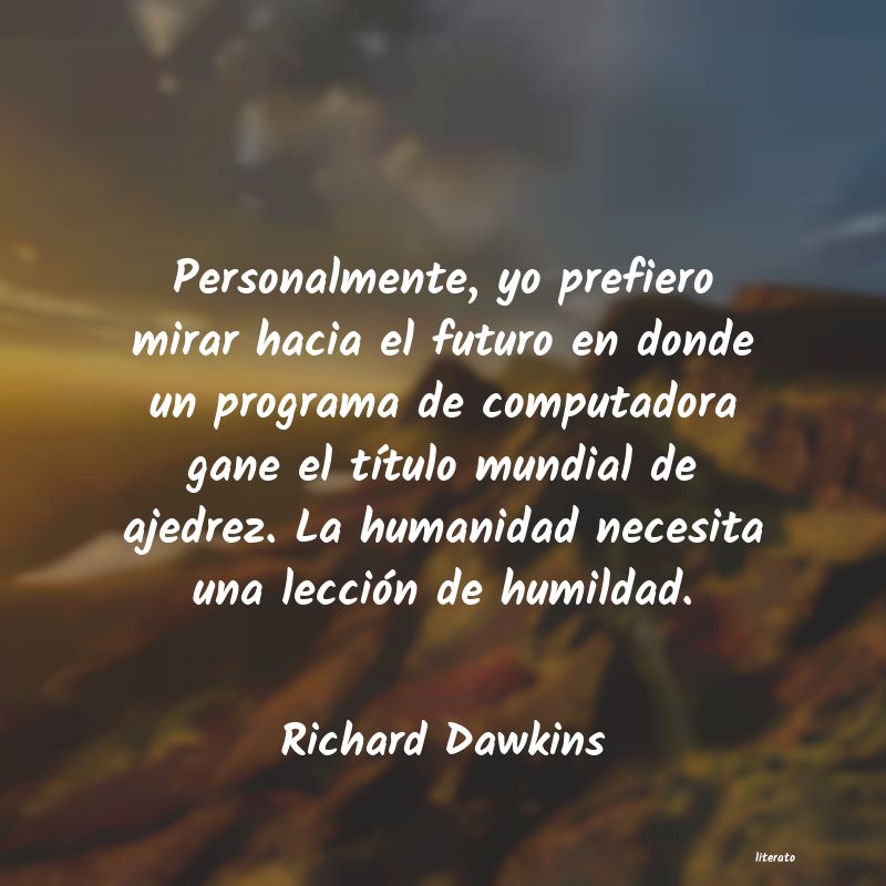 Frases de Richard Dawkins