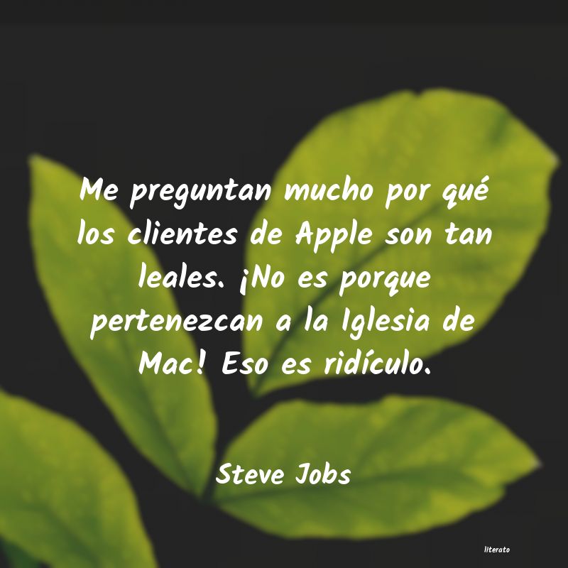 Frases de Steve Jobs