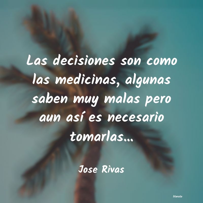 frases de Jose Rivas