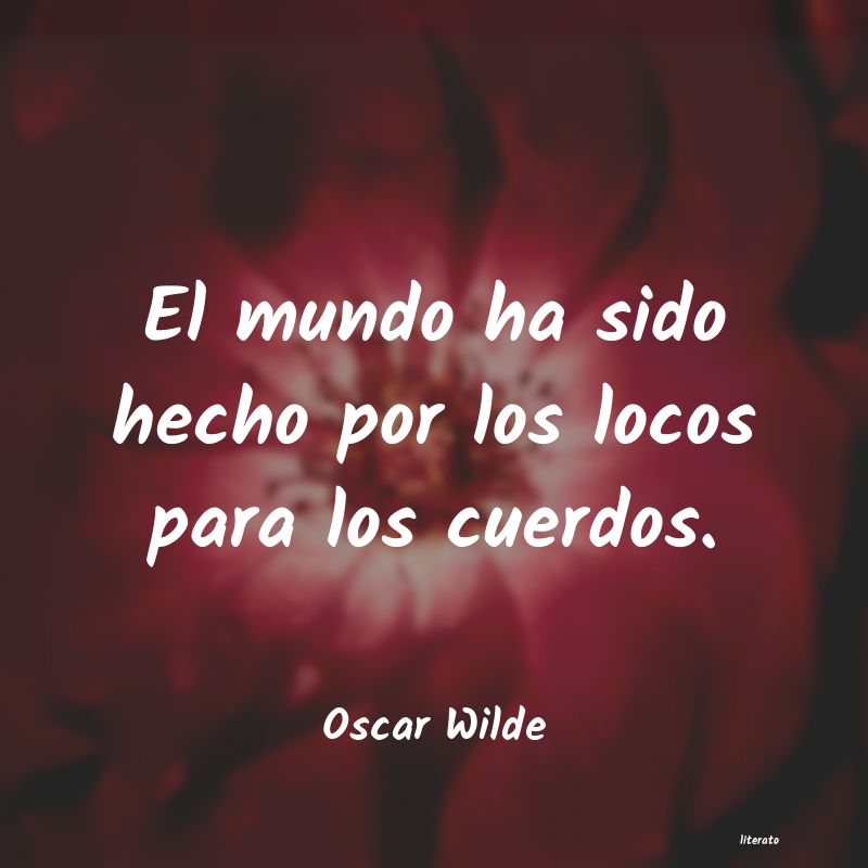 Frases de Oscar Wilde