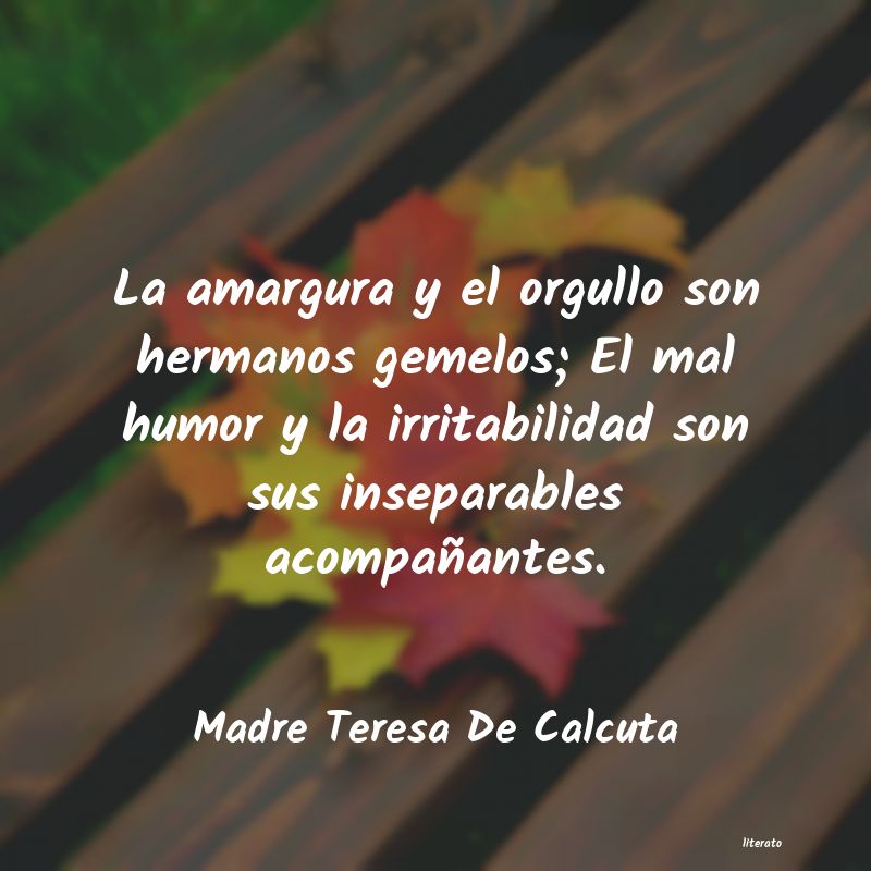 Frases de Madre Teresa De Calcuta