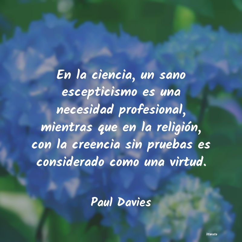 Frases de Paul Davies