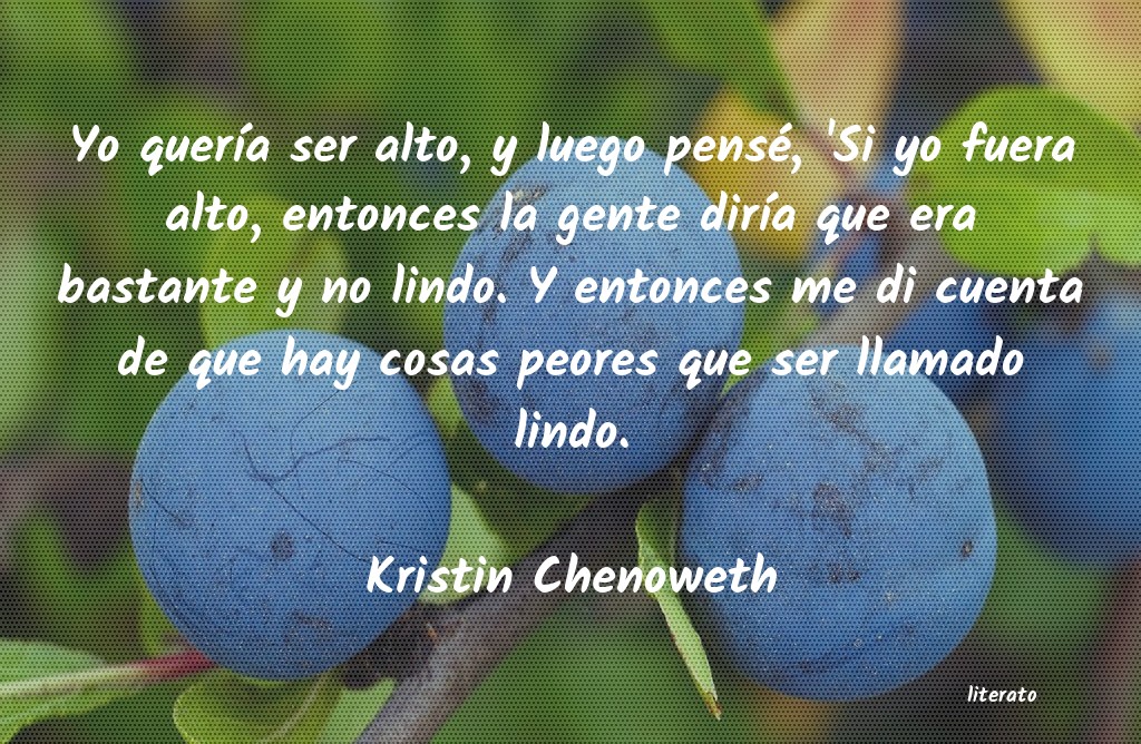 frases de Kristin Chenoweth