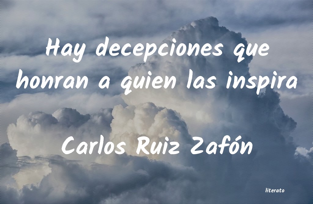 frases de Carlos Ruiz Zafón