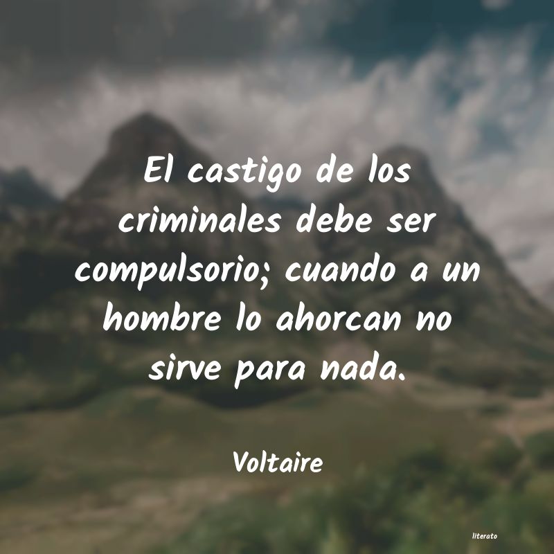 frases de Voltaire