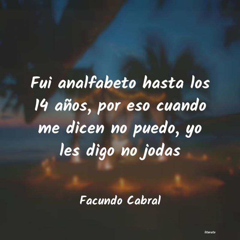 Frases de Facundo Cabral