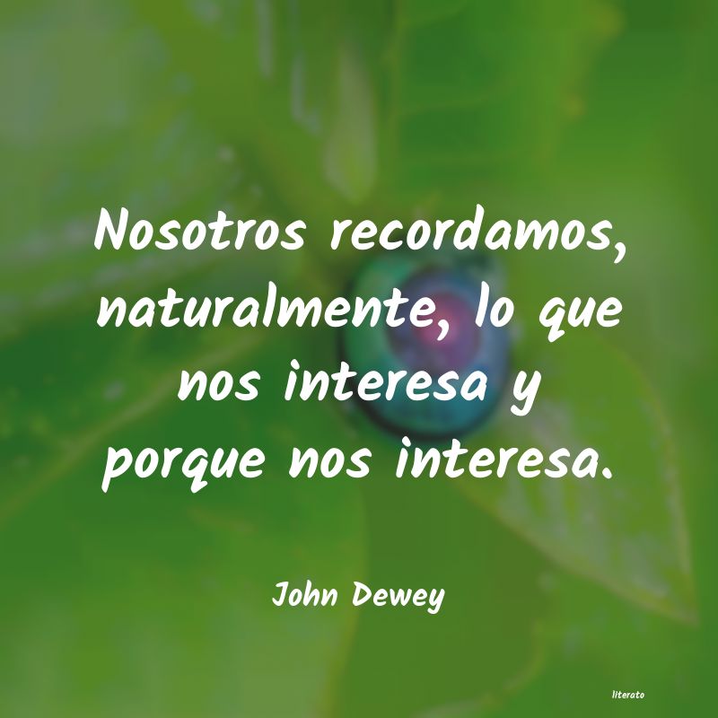 frases de John Dewey