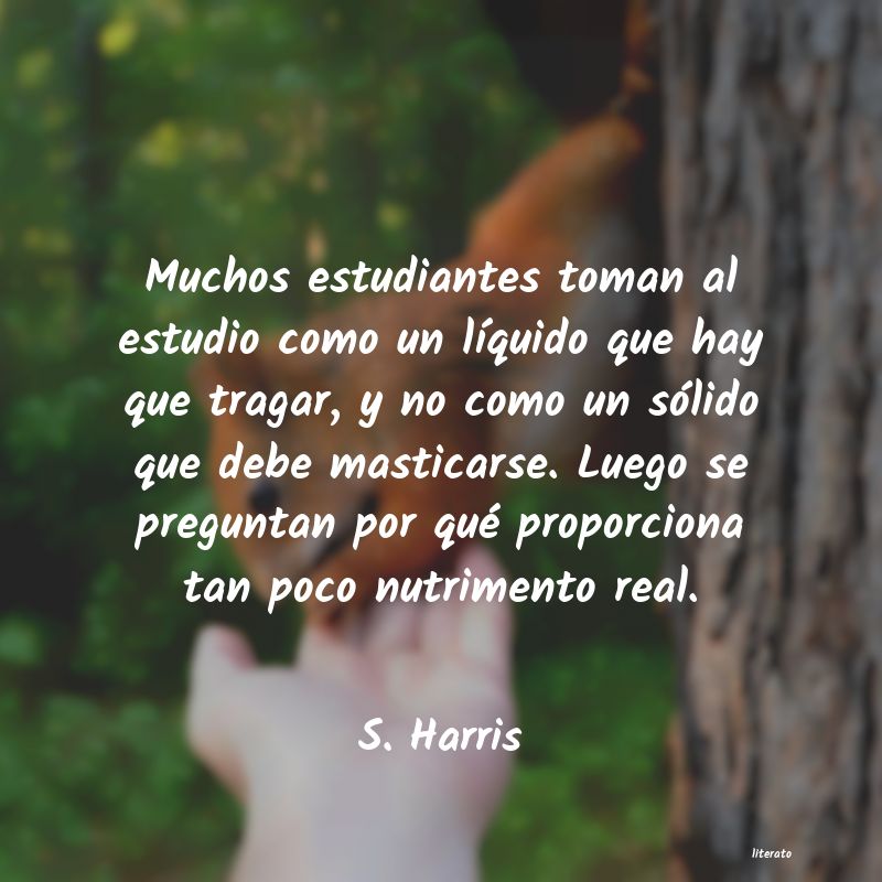 Frases de S. Harris