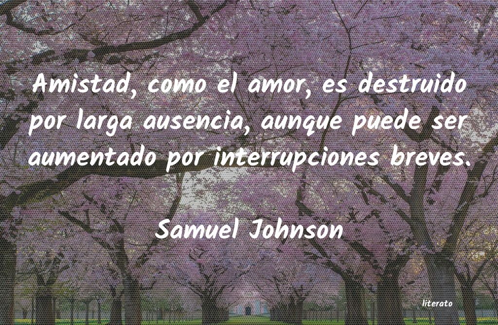 Frases de Samuel Johnson