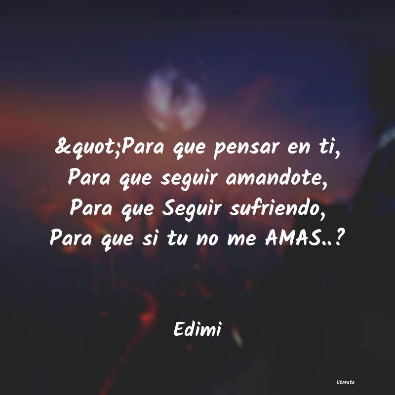 frases de Edimi