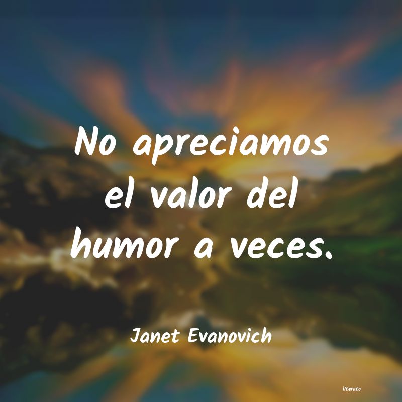 Frases de Janet Evanovich