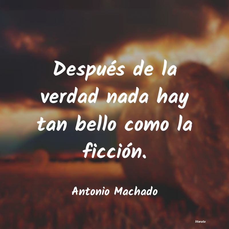 frases de Antonio Machado