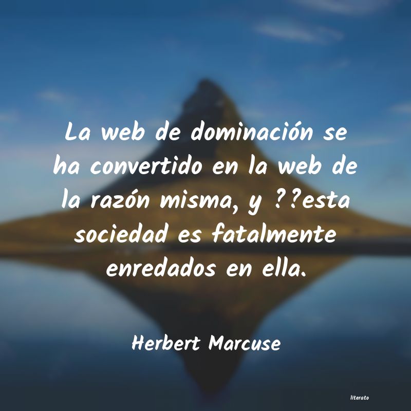 Frases de Herbert Marcuse
