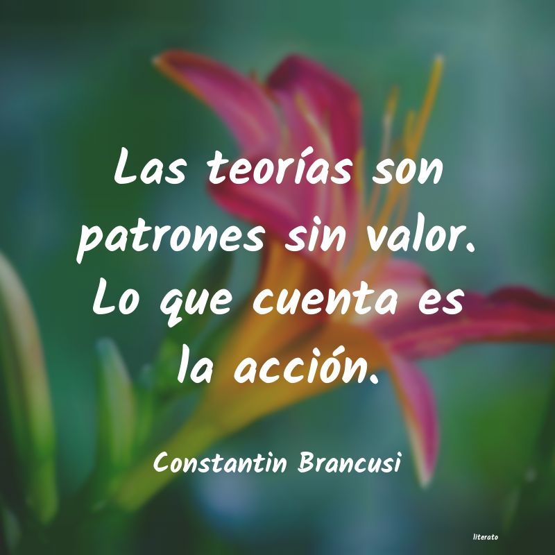 frases de Constantin Brancusi