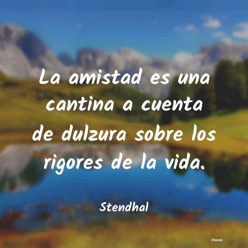 Frases de Stendhal