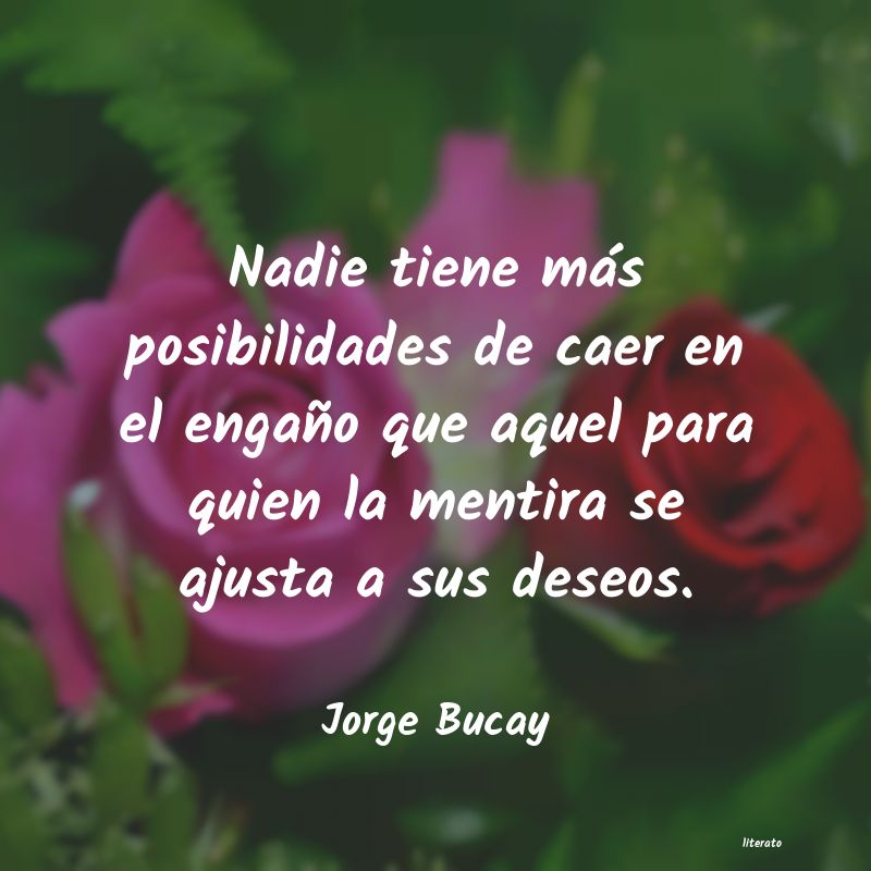 Frases de Jorge Bucay