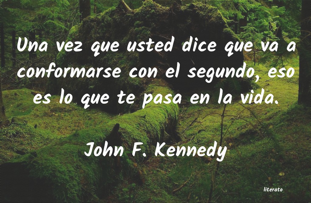 frases de John F. Kennedy