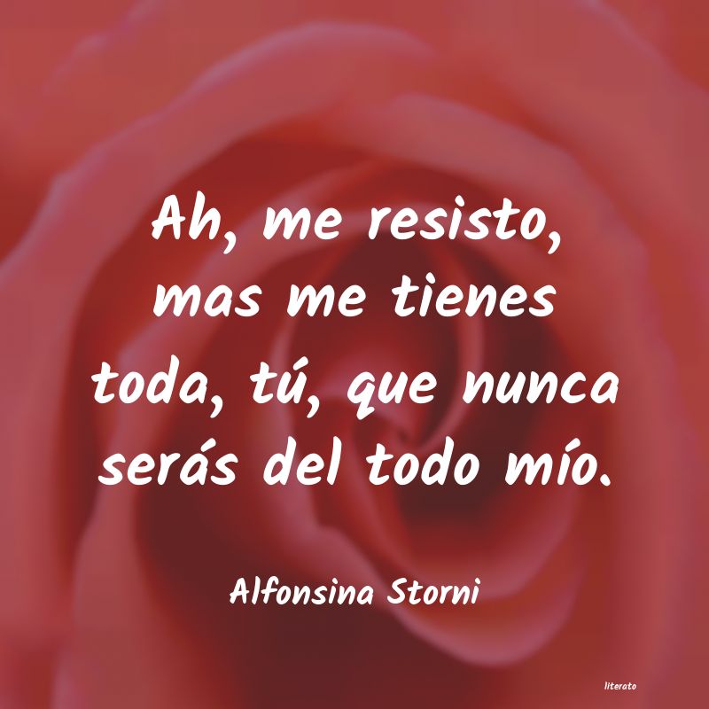 Frases de Alfonsina Storni
