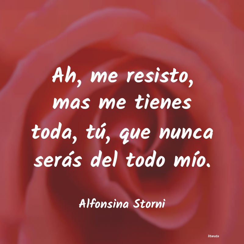 frases de Alfonsina Storni