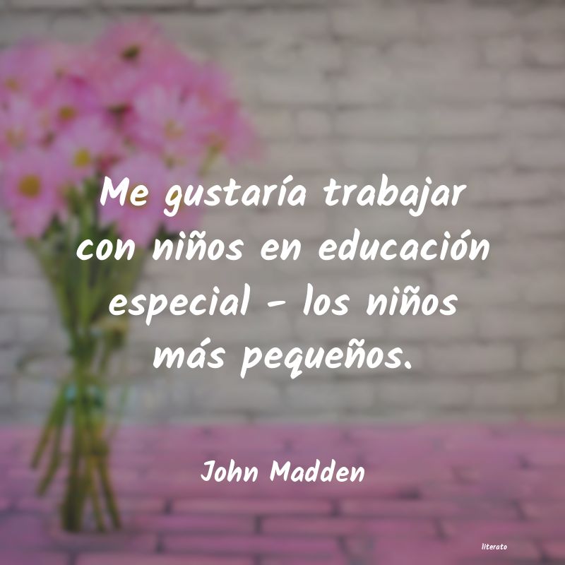 Frases de John Madden