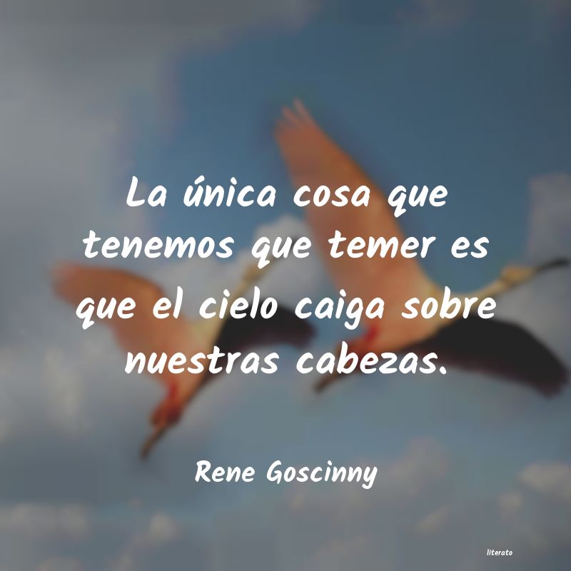 Frases de Rene Goscinny