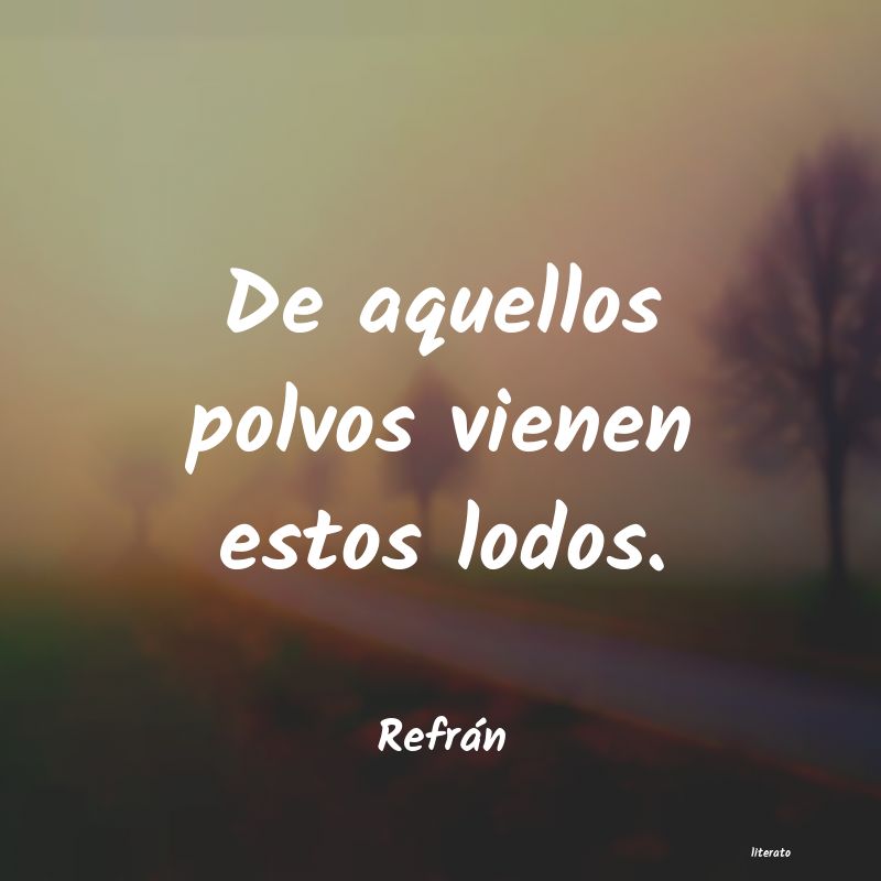 frases de Refrán